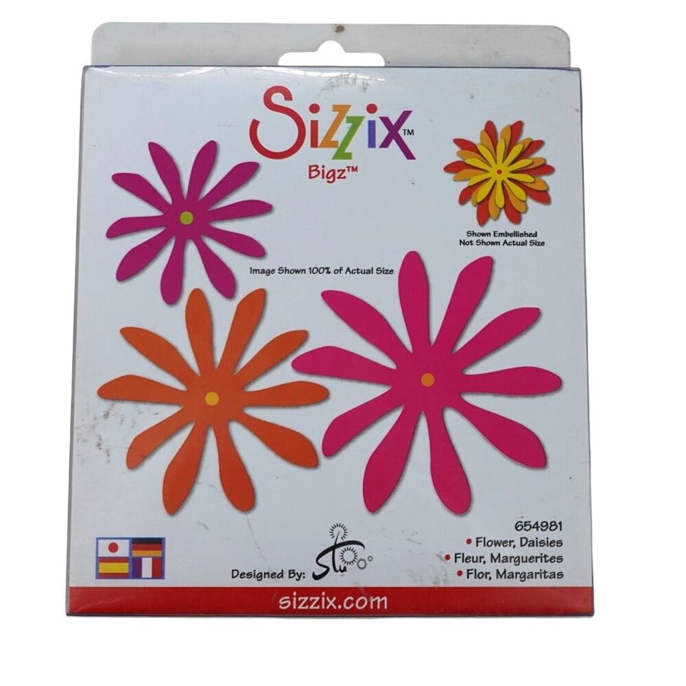 Sizzix Bigz Die Flower, Daisies 654981